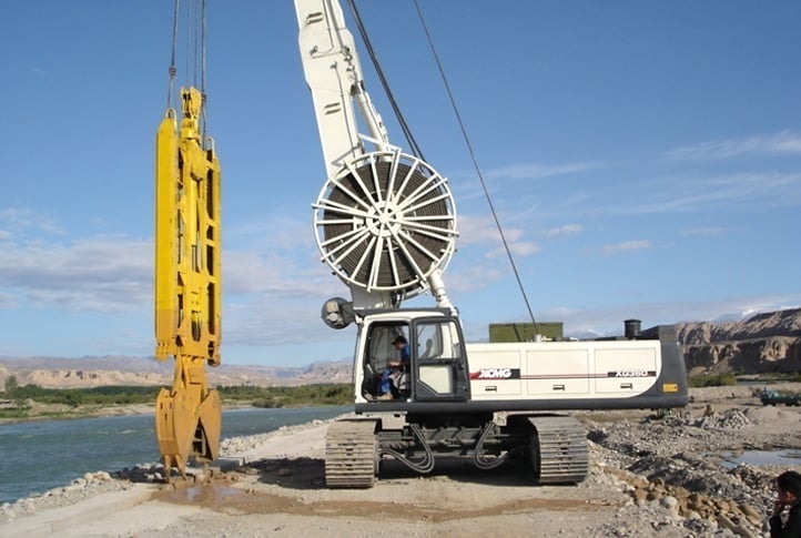 alat berat rotary drilling rig