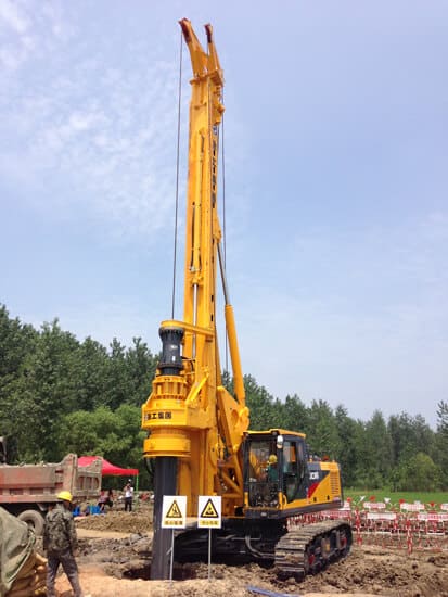 Proyek Bore Pile Jalan