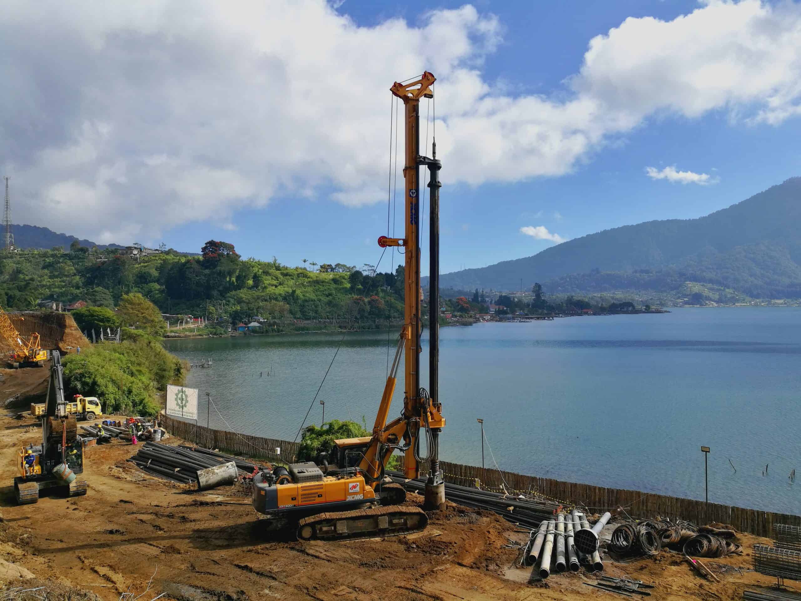 Piling Rig Indonesoa XCMG Bali – Penggalian dengan Rotary Drilling Rig di Bali – XCMG ...