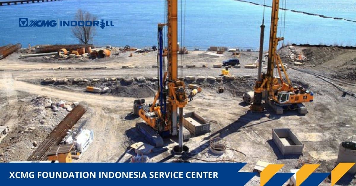 Tahap pengerjaan pondasi bore pile